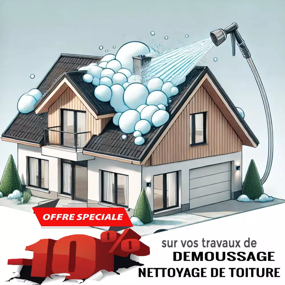 Démoussage Toiture
