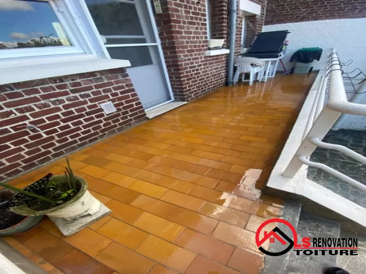 nettoyage valenciennes projet rénovation de terrasse en carrelage 
